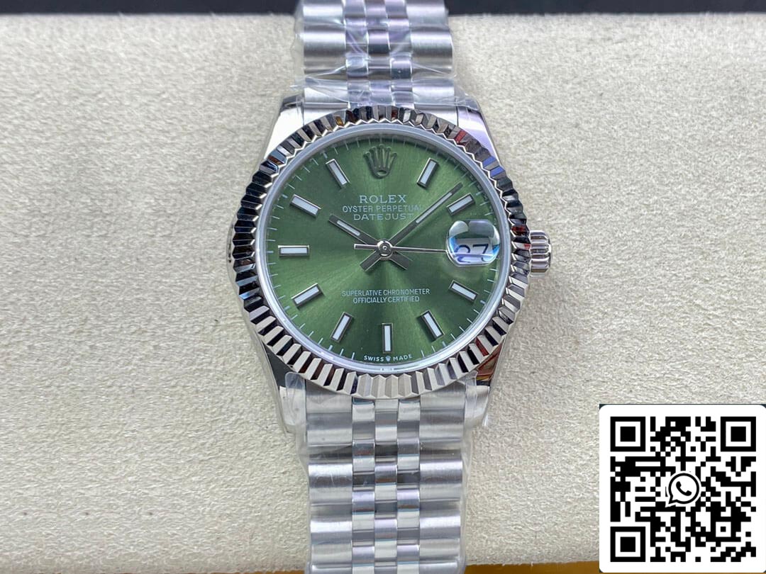 Rolex Datejust M278274-0018 31MM 1:1 Best Edition EW Factory Green Dial