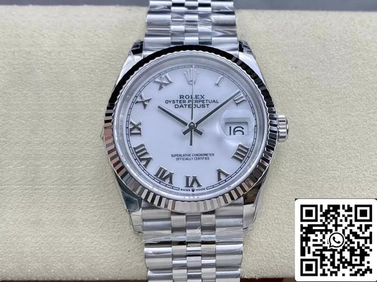 Rolex Datejust M126234-0025 36MM 1:1 Meilleure édition VS Factory Acier inoxydable