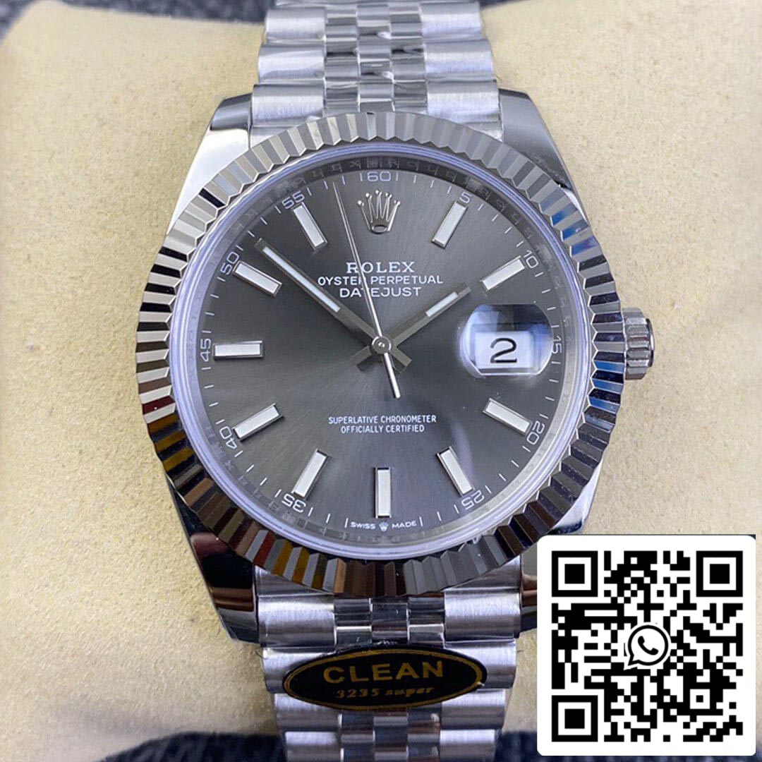 Rolex Datejust M126334-0014 1:1 Best Edition Clean Factory 904L Edelstahl