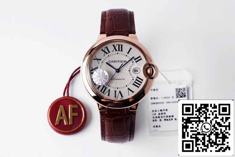 Réplique Ballon Bleu De Cartier 42MM WGBB0030 AF Factory Boîtier en or rose