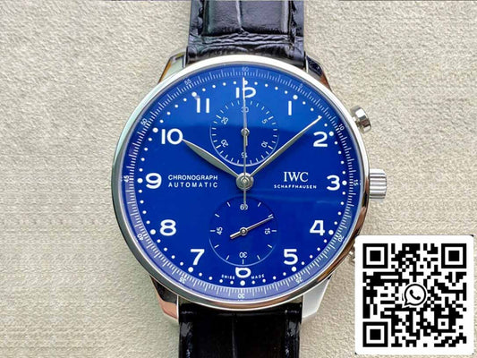 IWC Portugieser IW371601 1:1 Best Edition ZF Factory Blaues Zifferblatt