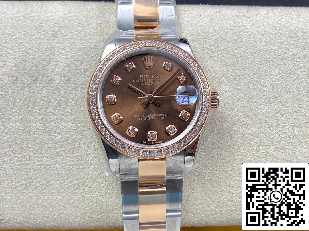 Rolex Datejust M278381RBR-0027 31MM 1:1 Best Edition EW Factory Brown Dial