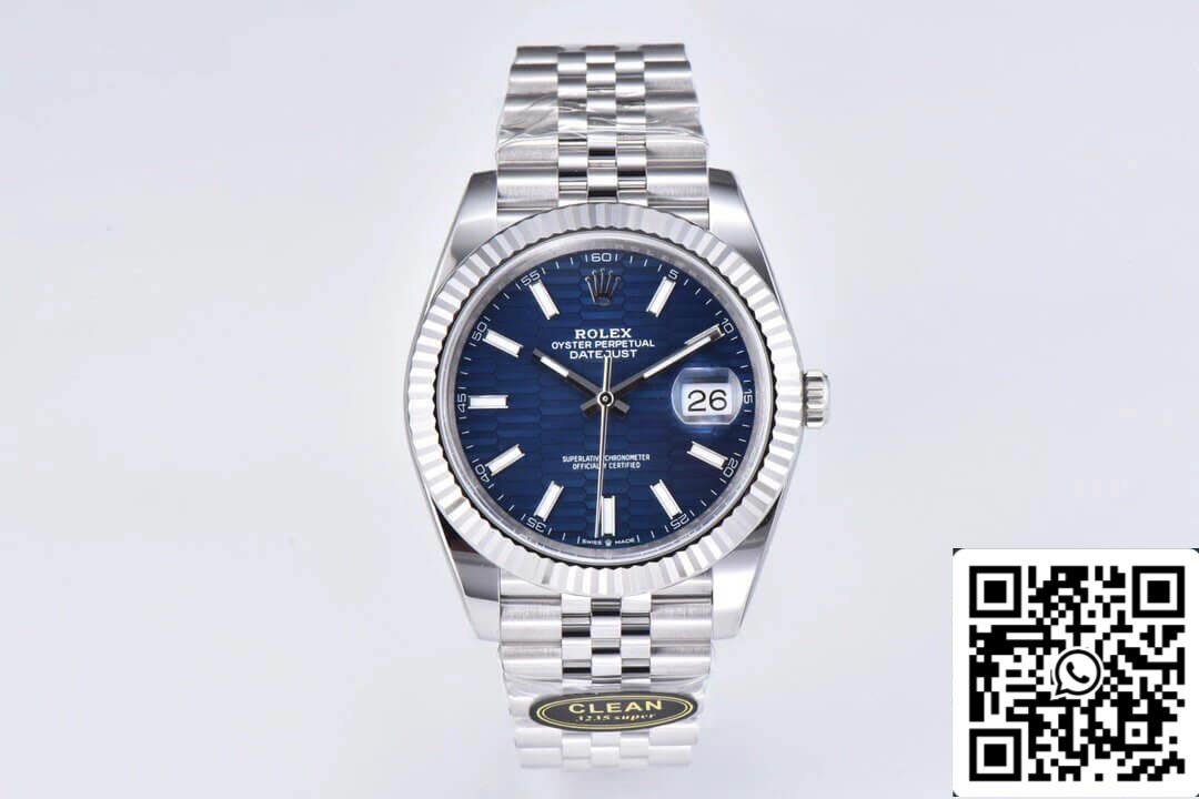 Rolex Datejust M126234-0049 36MM 1:1 Best Edition Clean Factory Blue Dial