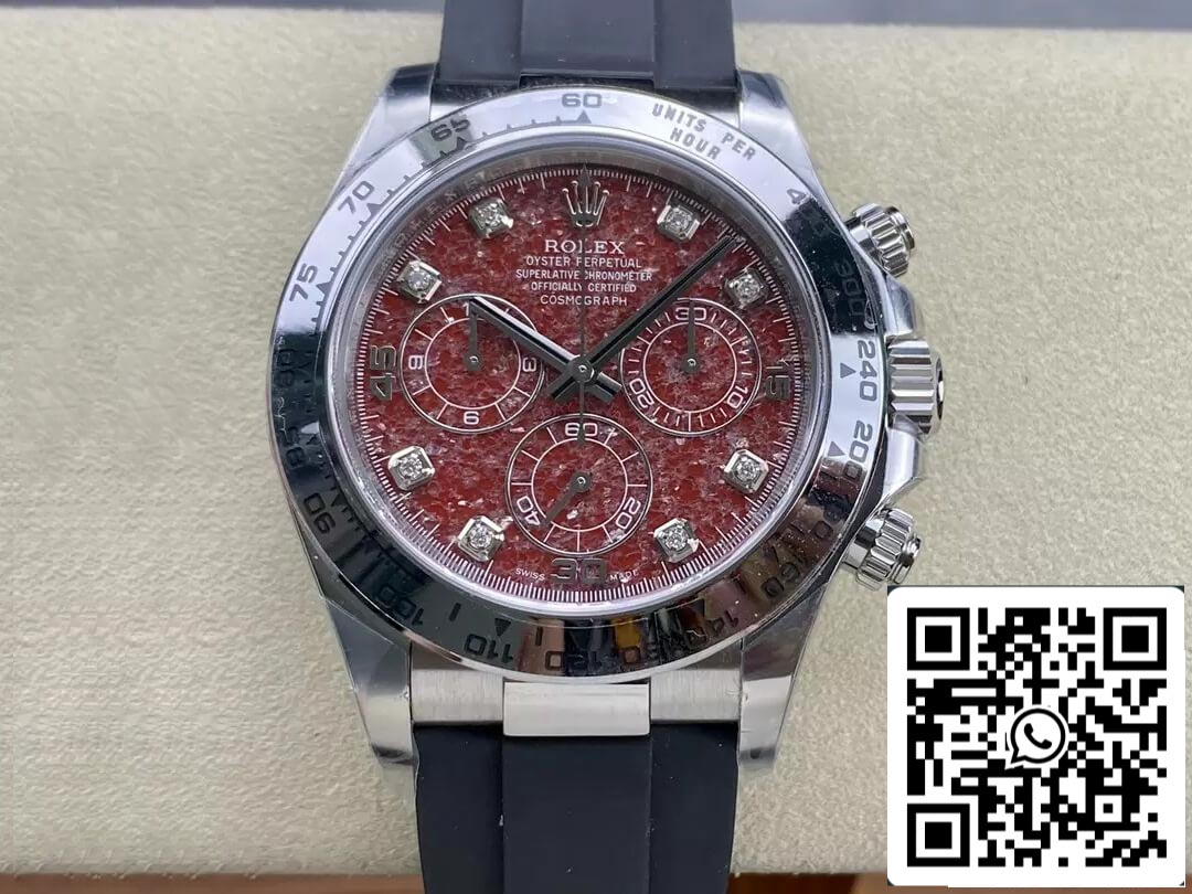 Rolex Cosmograph Daytona 116589 1:1 Meilleure édition Bracelet en caoutchouc Clean Factory