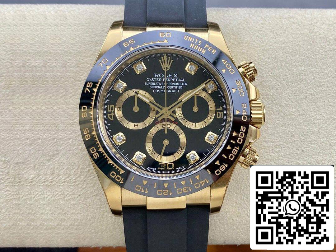 Rolex Cosmograph Daytona M116518ln-0078 1:1 Meilleure édition Clean Factory Cadran noir