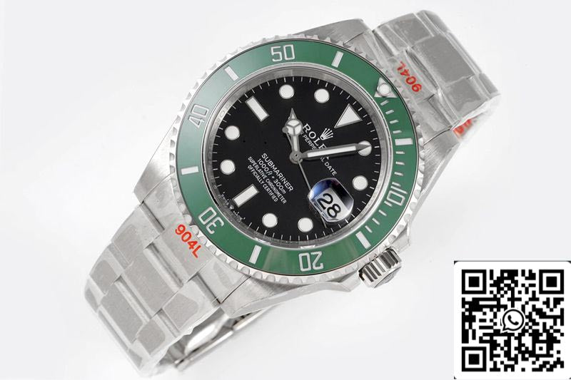 Rolex Submariner Date M126610LV-0002 41MM 1:1 Best Edition ROF Factory Schwarzes Zifferblatt Schweizer ETA2824