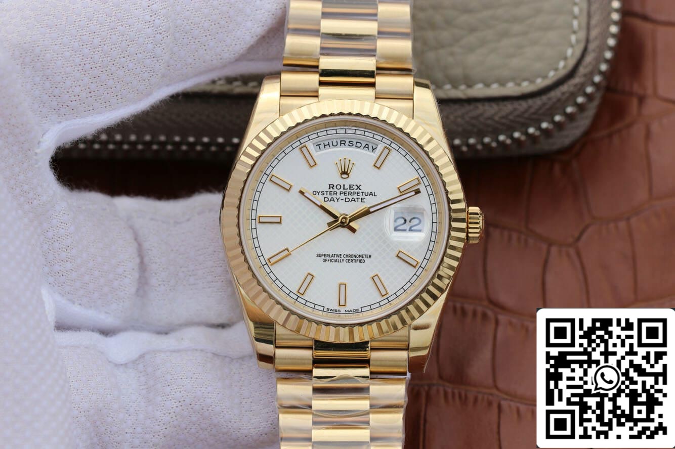 Rolex Day Date M228238-0008 1:1 Meilleure édition EW Factory Or jaune