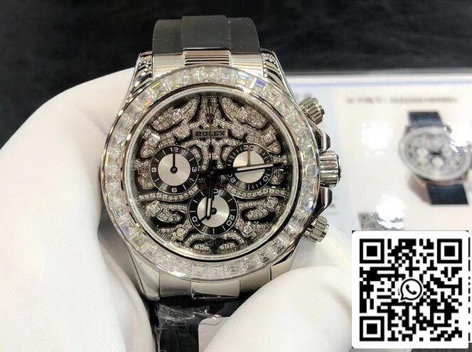 Rolex Cosmograph Daytona 116588 1:1 Meilleure édition Noob Factory Cadran diamant