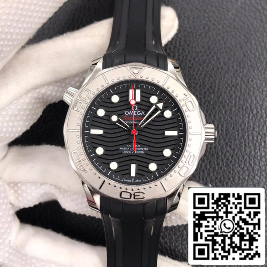 Omega Seamaster Diver 300M 210.32.42.20.01.002 1:1 Best Edition VS Factory Schwarzes Zifferblatt