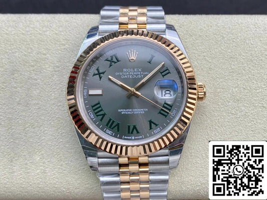 Rolex Datejust M126331-0016 1:1 Best Edition EW Factory Green Dial