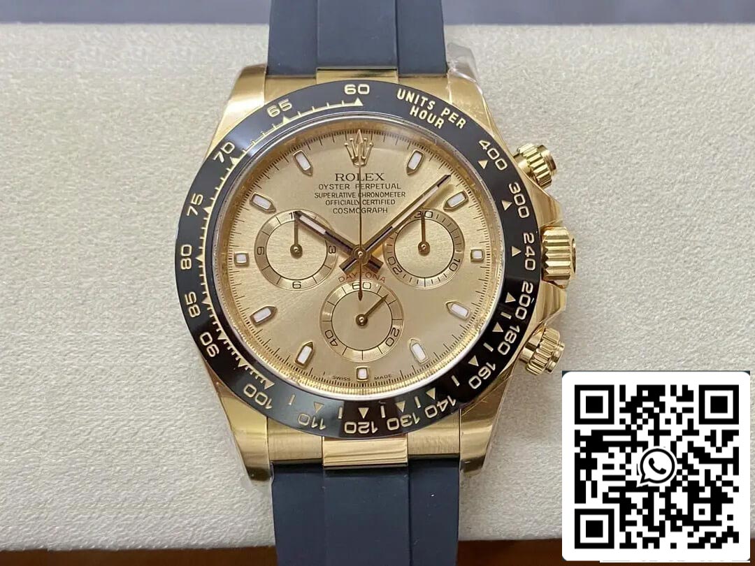 Rolex Cosmograph Daytona M116518ln-0042 1:1 Meilleure édition Clean Factory Lunette en céramique