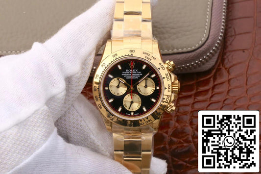 Rolex Daytona Cosmograph M116508-0009 1:1 Meilleure édition JH Factory Or 18 carats