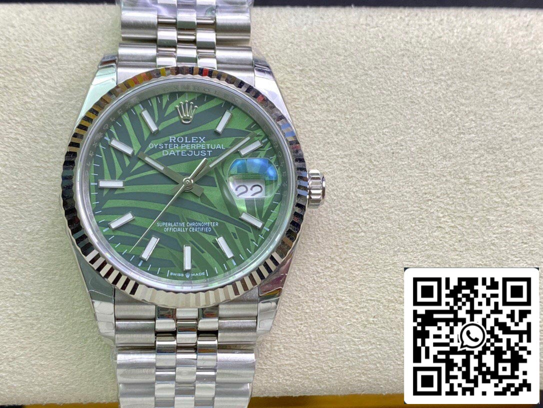 Rolex Datejust M126234-0047 1:1 Meilleure édition EW Factory Cadran vert olive