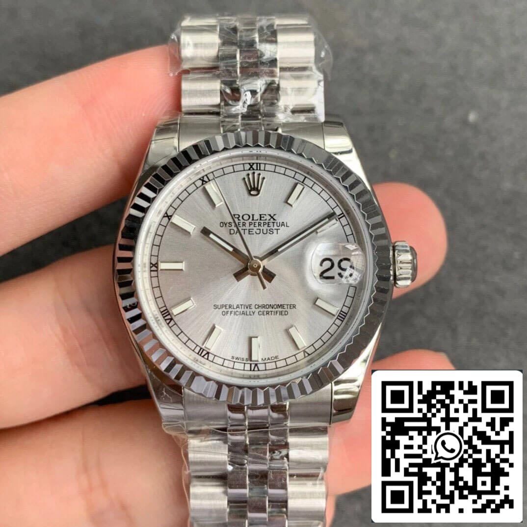 Rolex Datejust M278274-0012 1:1 Best Edition GS Factory Silver Dial