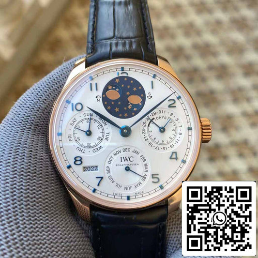 IWC Portuguese Perpetual Calendar IW503405 1:1 Best Edition APS Factory White Dial