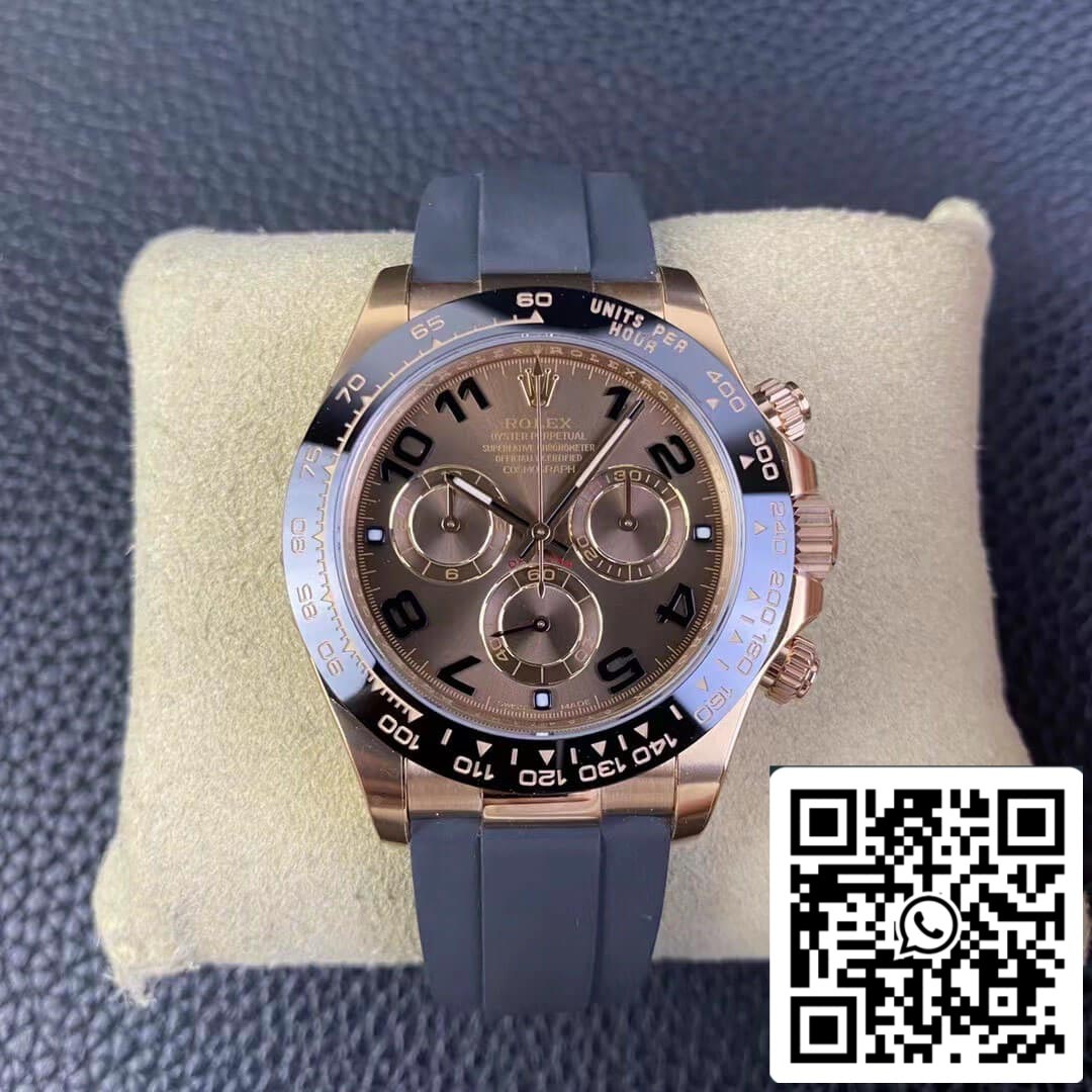 Rolex Cosmograph Daytona M116515LN-0015 1:1 Best Edition Clean Factory V3 Kautschukarmband