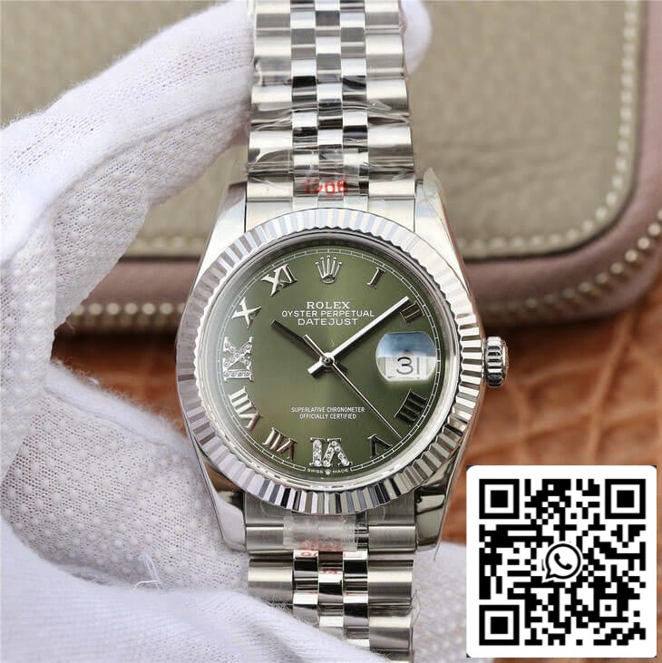 Rolex Datejust 36MM 1:1 Best Edition GM Factory Diamond-set Dial