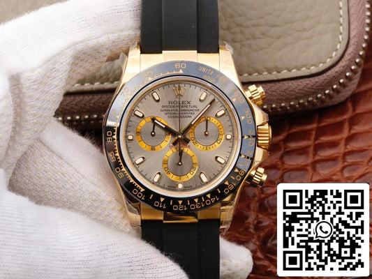 Rolex Daytona Cosmograph 116518LN 1:1 Meilleure édition JH Factory Cadran gris argenté