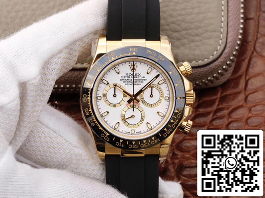 Rolex Daytona Cosmograph M116518ln-0041 1:1 Meilleure édition JH Factory Lunette en céramique