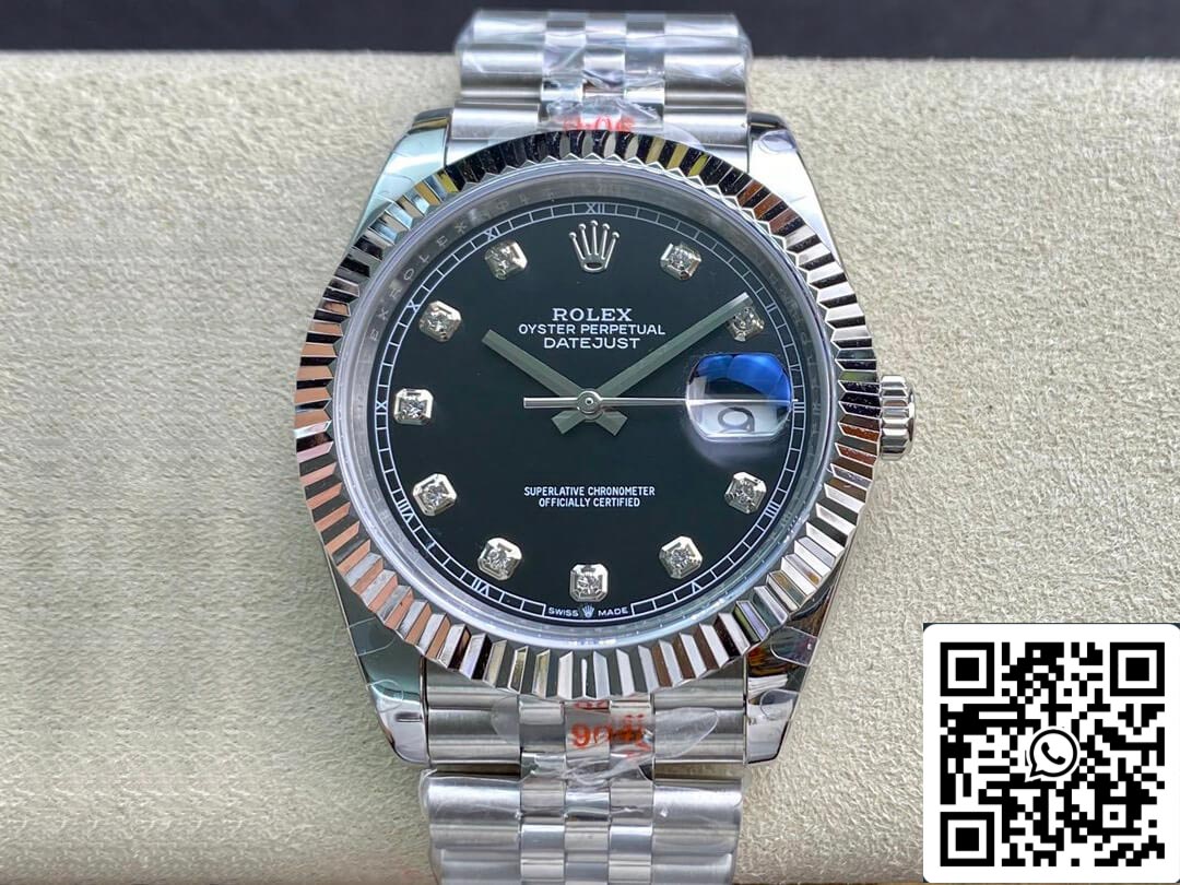 Rolex Datejust M126334-0012 1: 1 Meilleure édition GM Factory Cadran diamant