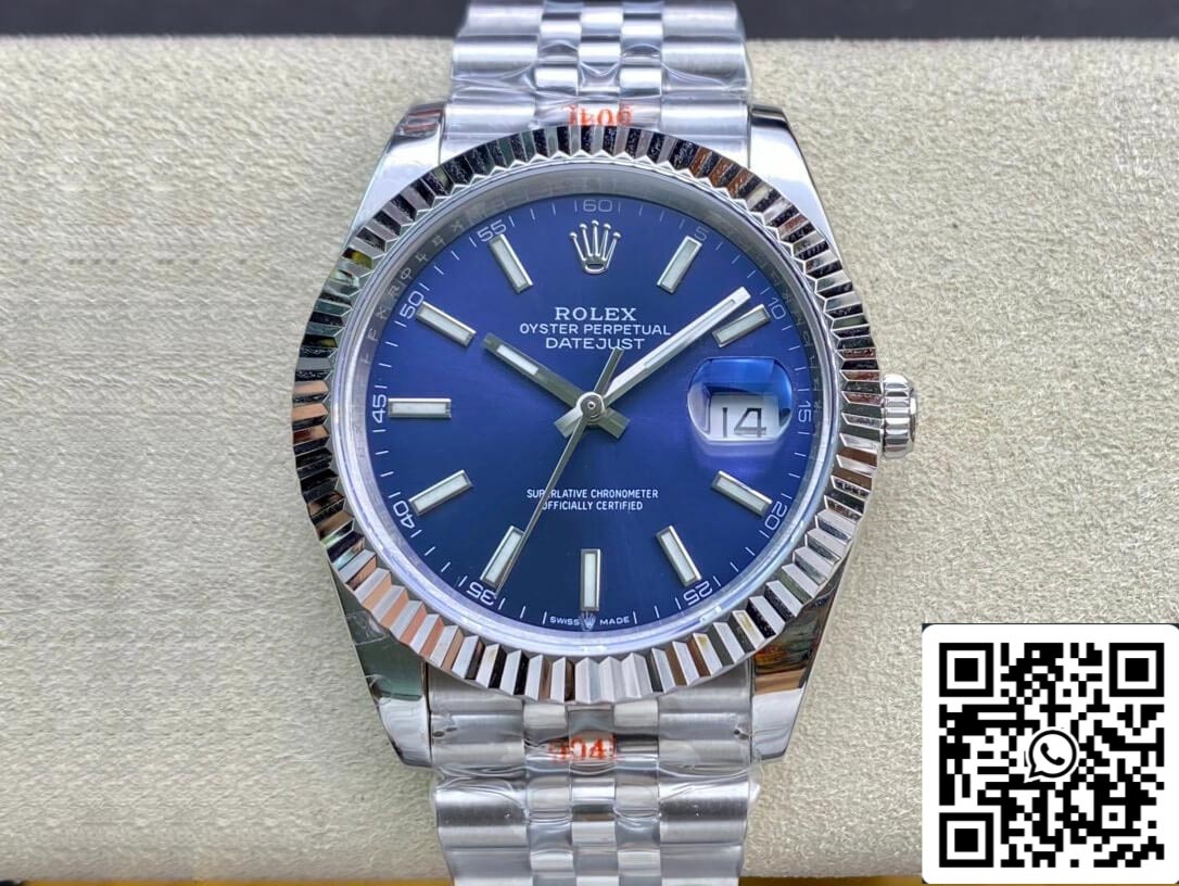 Rolex Datejust M126334-0002 1:1 Meilleure édition GM Factory Cadran bleu