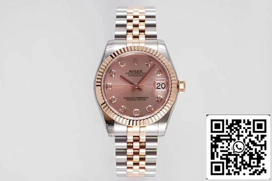 Rolex Datejust m278271 1:1 Best Edition GS Factory rosa Zifferblatt
