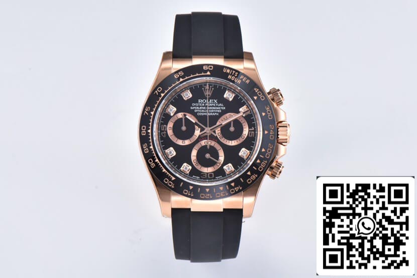 Rolex Cosmograph Daytona M116515ln-0057 1:1 Meilleure édition Clean Factory Cadran noir