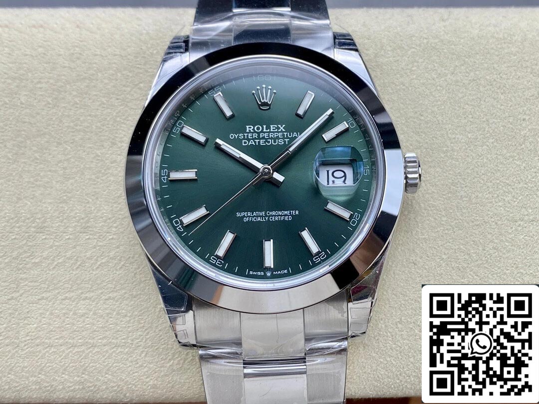 Rolex Datejust M126300-0019 41MM 1:1 Best Edition VS Factory Green Dial