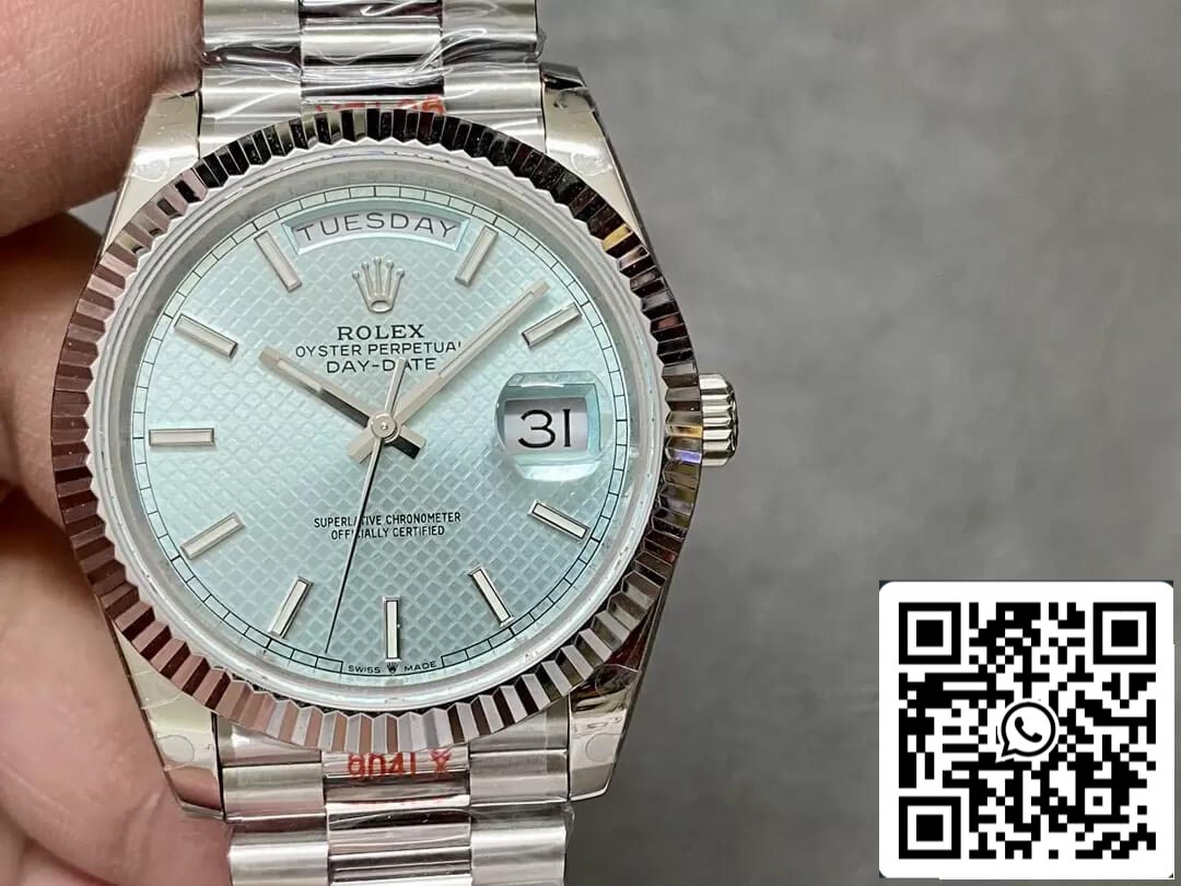 Rolex Day Date M228236 1:1 Meilleure édition GM Factory Cadran bleu V2