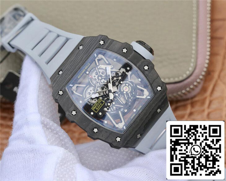 Richard Mille RM-035 KV Factory 1:1 Best Edition Black Carbon Fiber