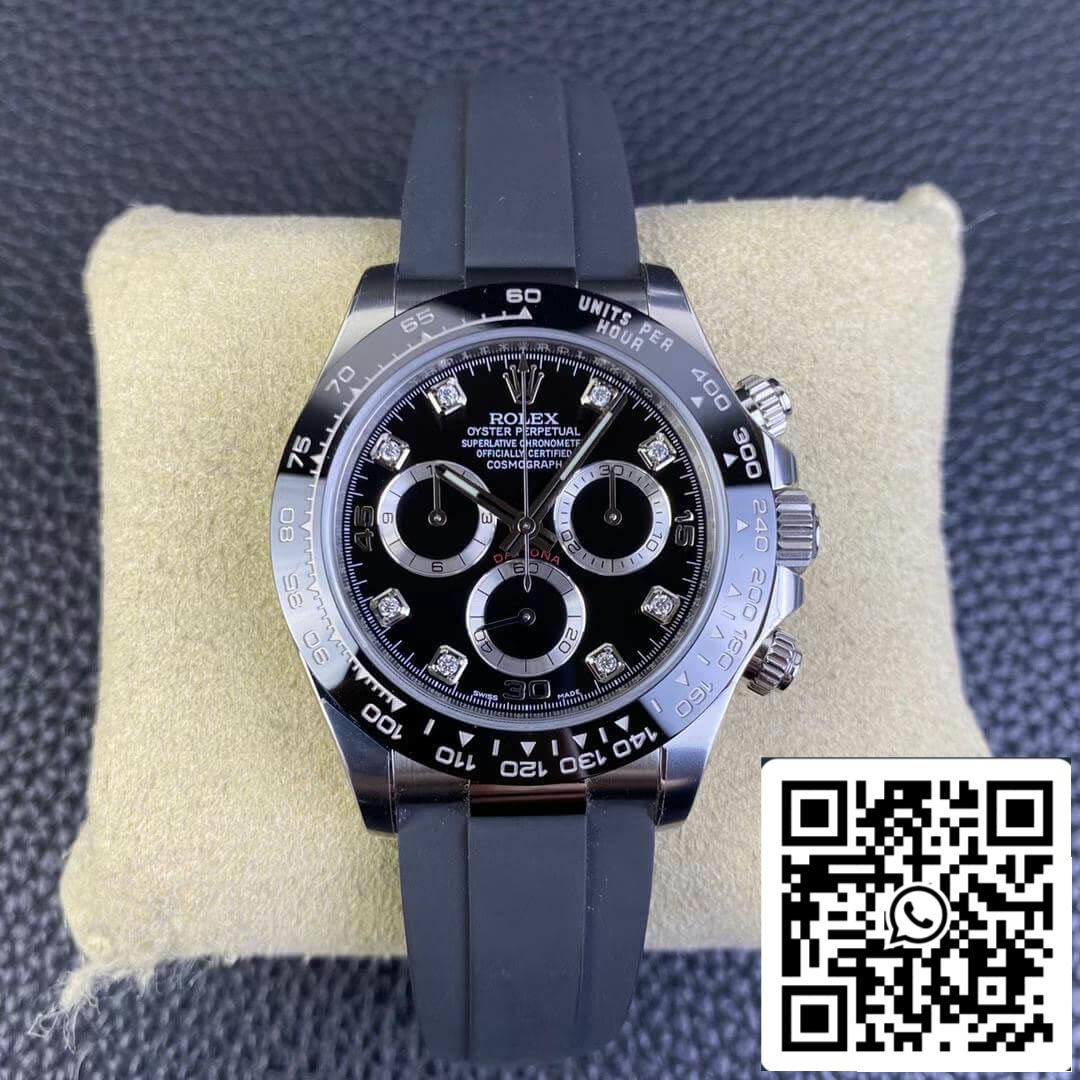 Rolex Cosmograph Daytona M116519LN-0025 1:1 Meilleure édition Clean Factory Cadran noir