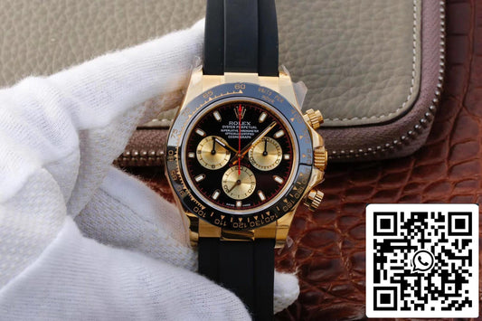 Rolex Daytona Cosmograph M116518ln-0047 1:1 Meilleure édition JH Factory Chronographe en or jaune