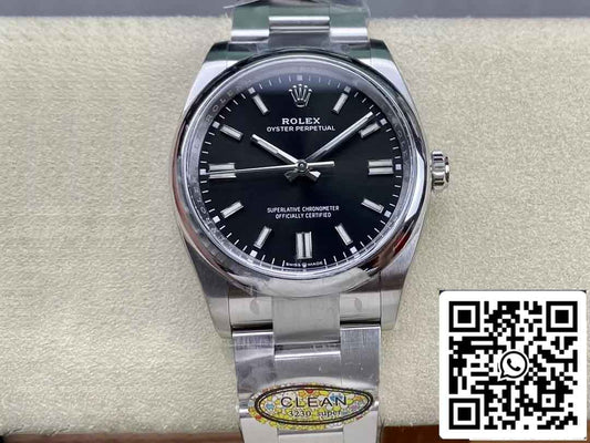 Rolex Oyster Perpetual M126000-0002 36MM 1:1 Best Edition Clean Factory Black Dial