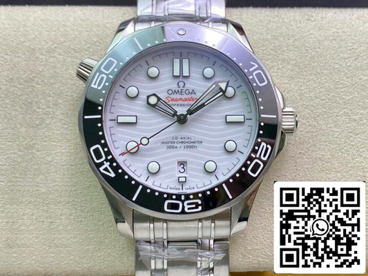 Omega Seamaster Diver 300M 210.30.42.20.04.001 1:1 Best Edition ODER werkseitig weißes Zifferblatt