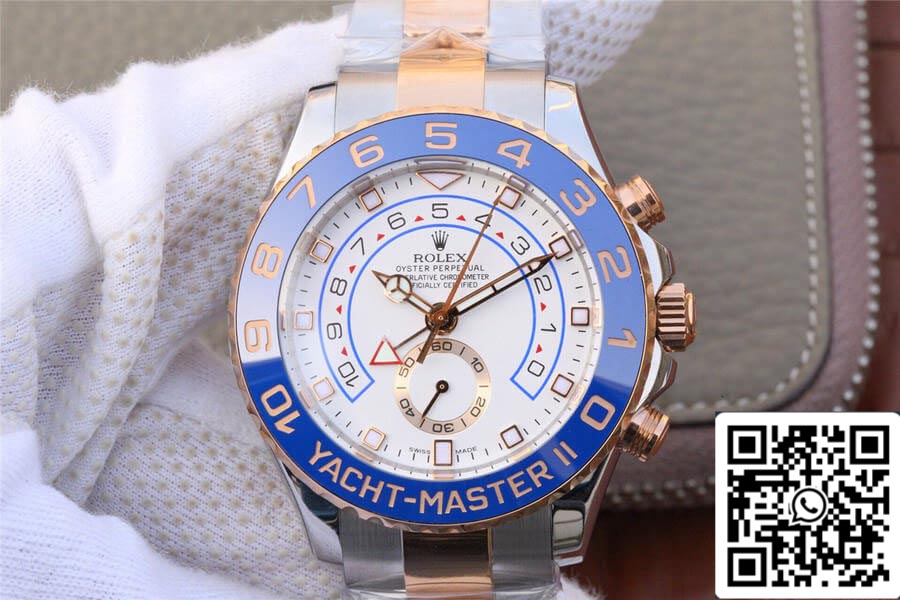 Rolex Yacht-Master II M116688-0002 1:1 Meilleure édition JF Factory Or jaune