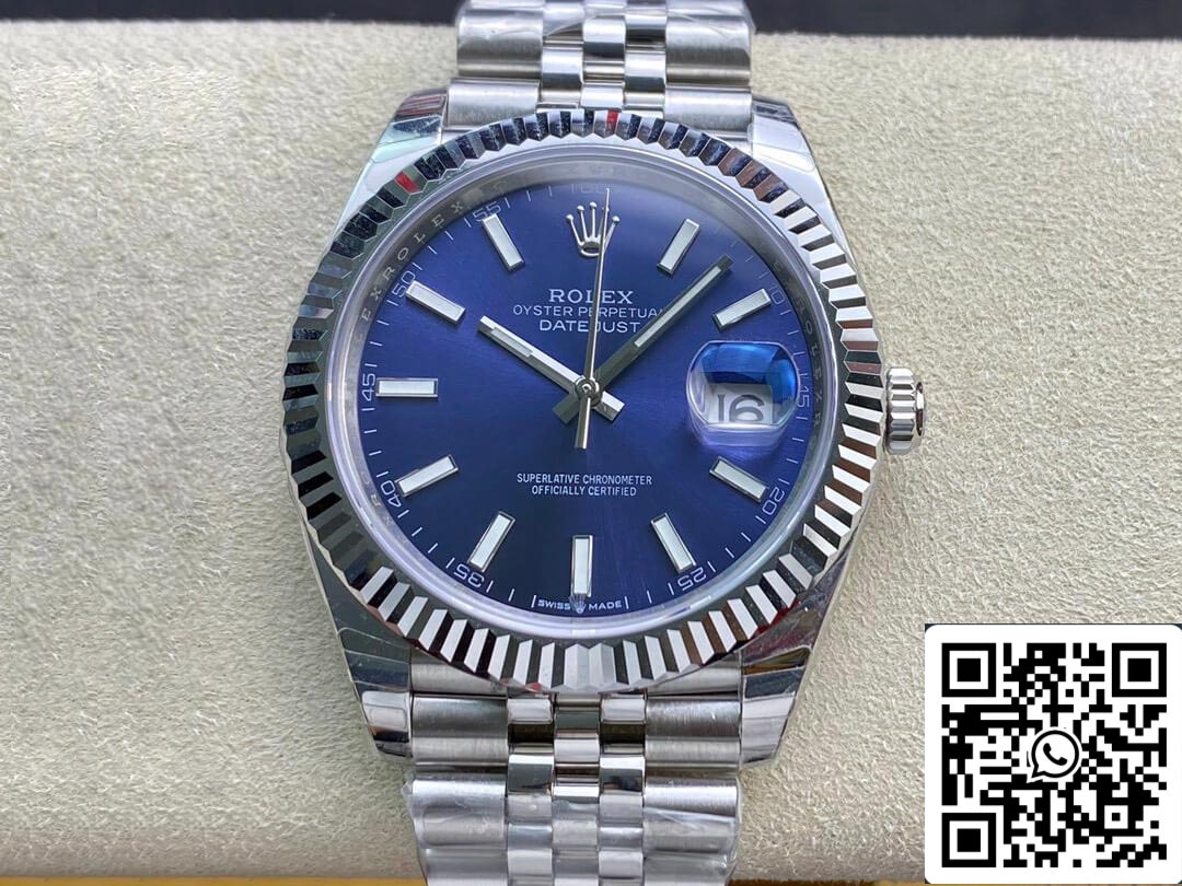 Rolex Datejust M126334-0002 1:1 Best Edition EW Factory Blue Dial