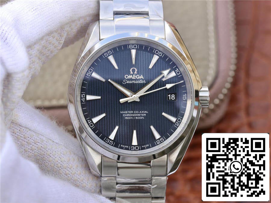 Omega Seamaster 231.10.42.21.03.001 1:1 Meilleure édition VS Cadran bleu d'usine