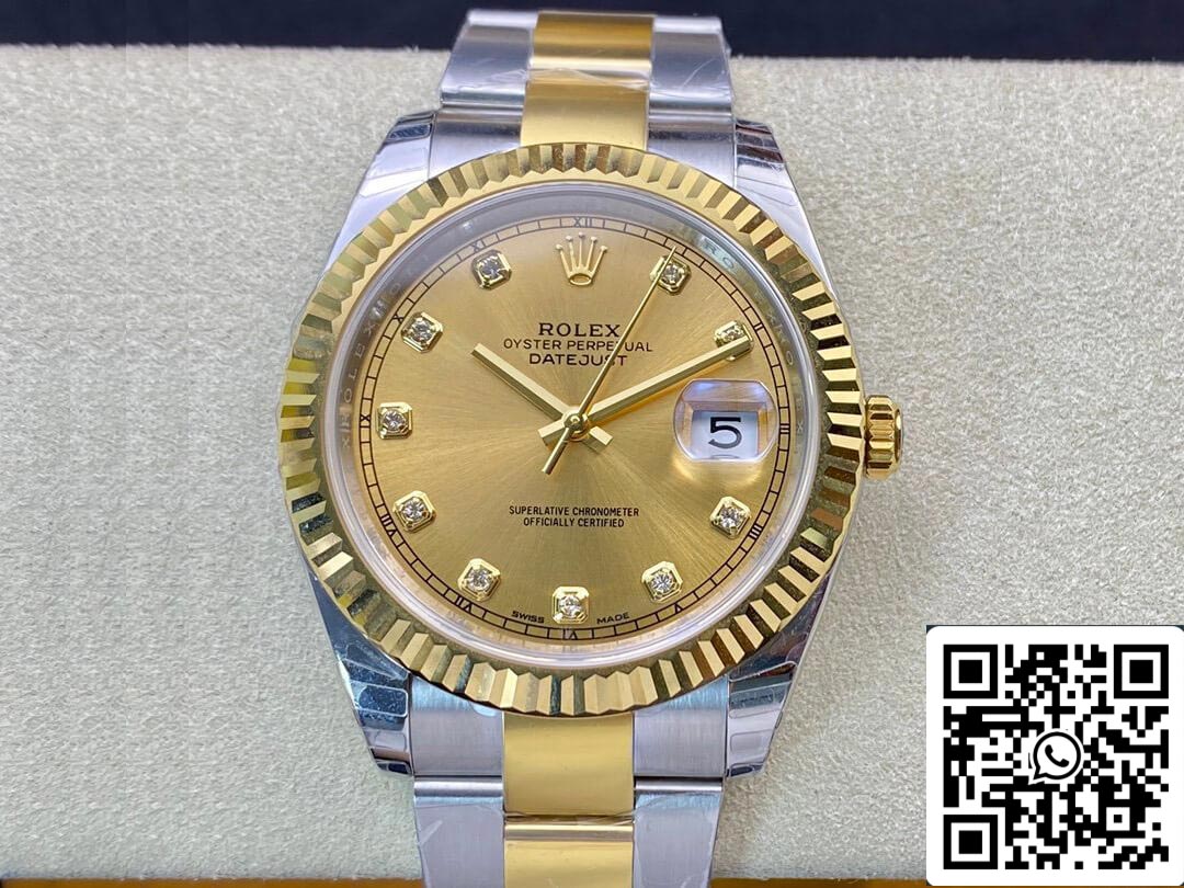 Rolex Datejust M126333-0011 1:1 Best Edition EW Factory Champagne Dial