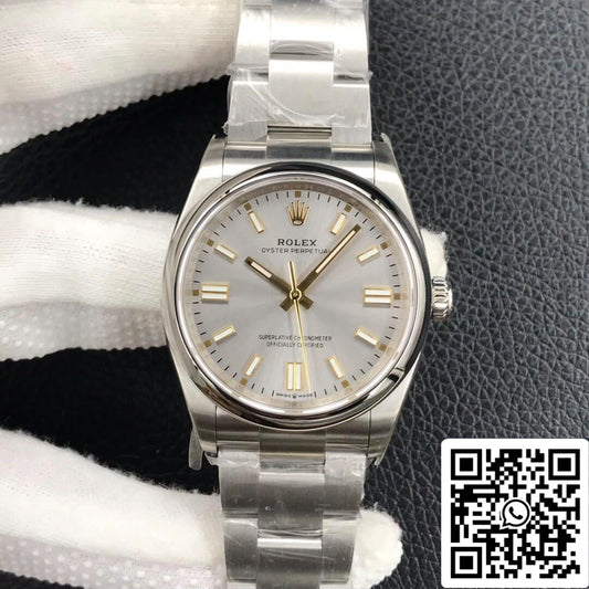 Rolex Oyster Perpetual M126000-0001 36MM 1:1 Meilleure édition EW Factory en acier inoxydable