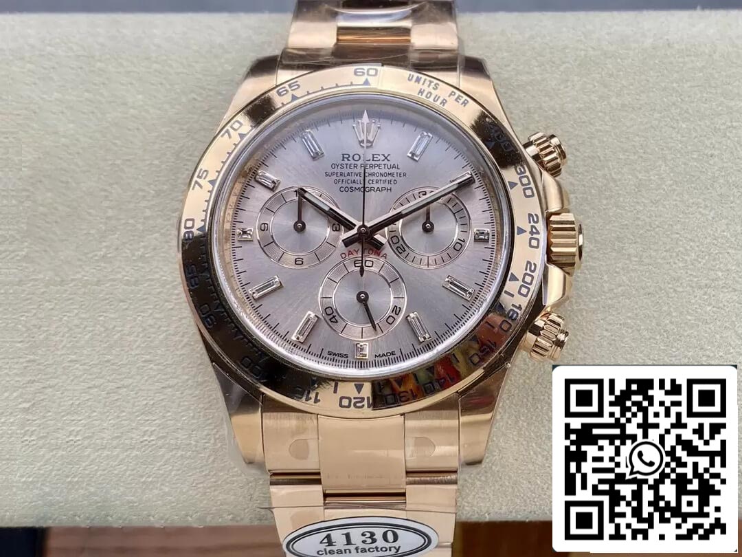 Rolex Cosmograph Daytona 116505 1:1 Best Edition Clean Factory Rose Gold