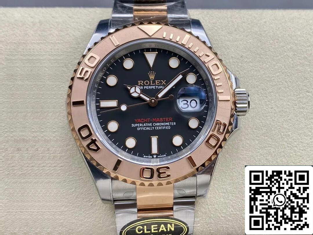 Rolex Yacht Master M126621-0002 1:1 Meilleure édition Clean Factory Cadran noir