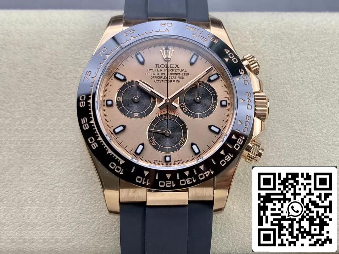 Rolex Cosmograph Daytona M116515LN-0018 1:1 Meilleure édition Clean Factory Lunette en céramique