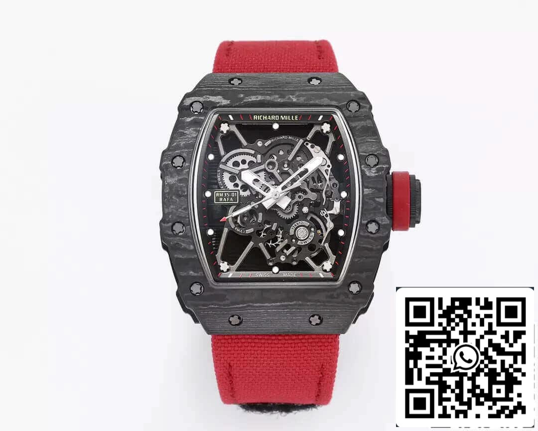 Richard Mille RM35-01 1:1 Best Edition BBR Factory Skeleton Dial