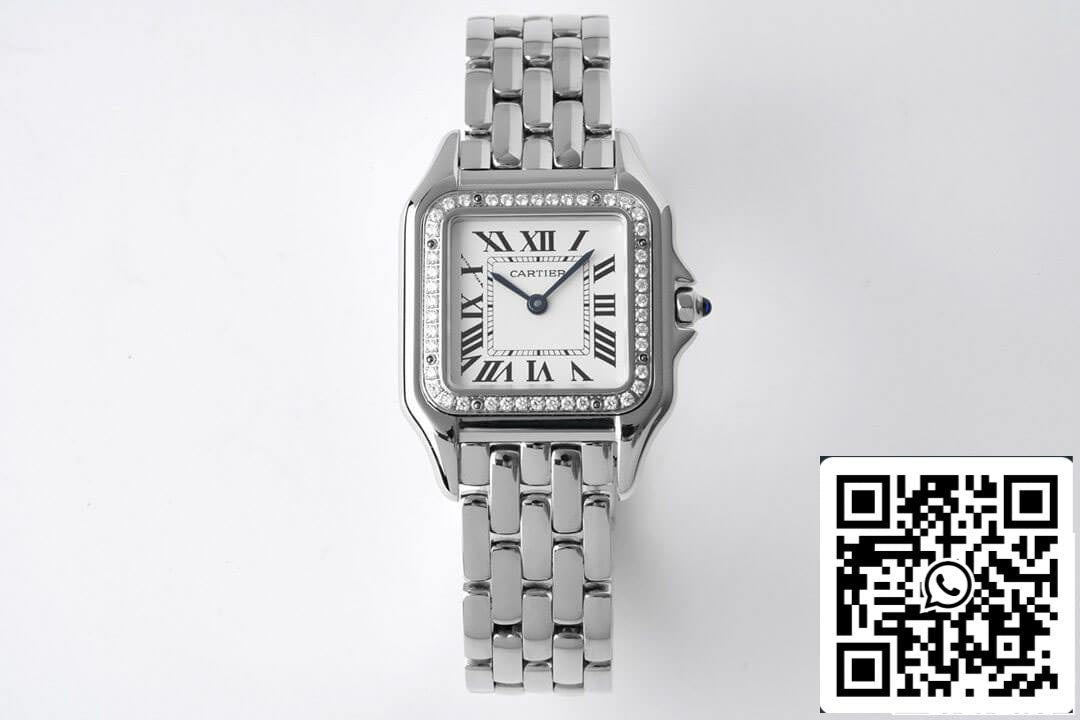 Panthère De Cartier W4PN0008 27MM 1:1 Meilleure édition BV Factory Cadran blanc