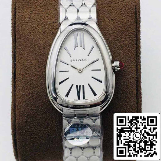 Bvlgari Serpenti 103141 1:1 Best Edition BV Factory Silver White Dial