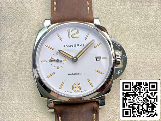 Panerai Luminor PAM01046 1:1 Meilleure édition VS Cadran blanc d'usine