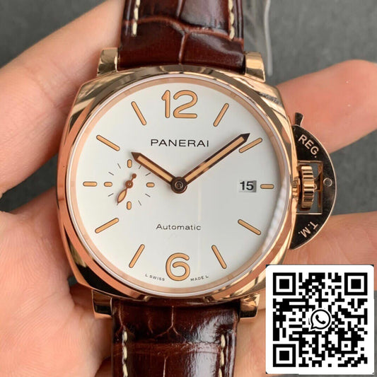 Panerai Luminor PAM01042 1:1 Best Edition VS Factory White Dial