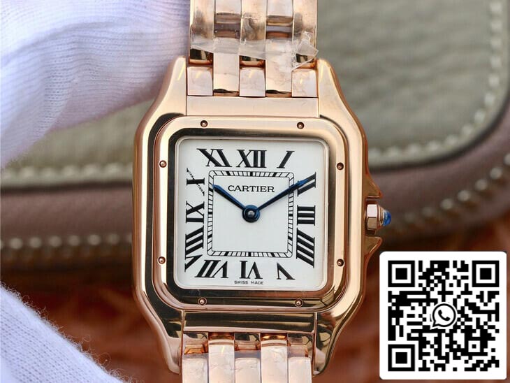 Panthère De Cartier WGPN0007 27MM 1:1 Meilleure édition 8848 Or rose d'usine