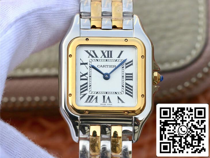 Panthère De Cartier W2PN0007 27MM 1:1 Meilleure édition 8848 Cadran blanc d'usine