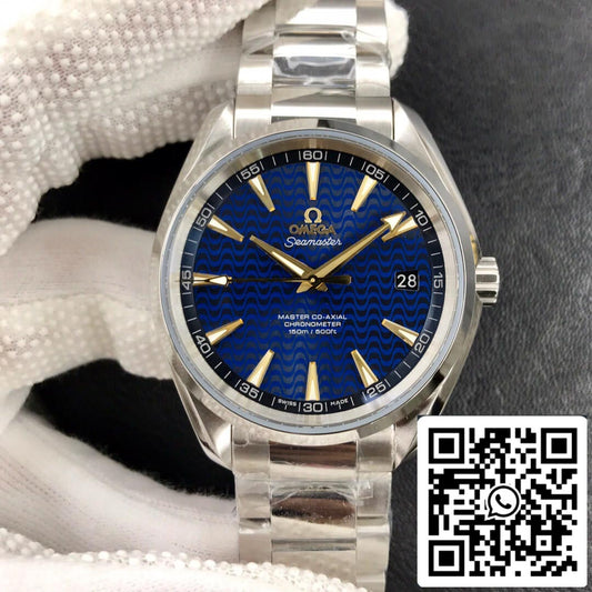 Omega Seamaster Aqua Terra 150M 1:1 Best Edition Rio Olympic Special Edition VS Factory Blue Dial